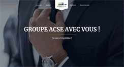 Desktop Screenshot of groupe-acse.fr
